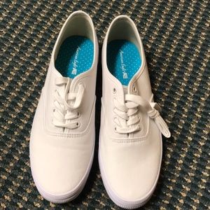 Brand New White Canvas Shoes